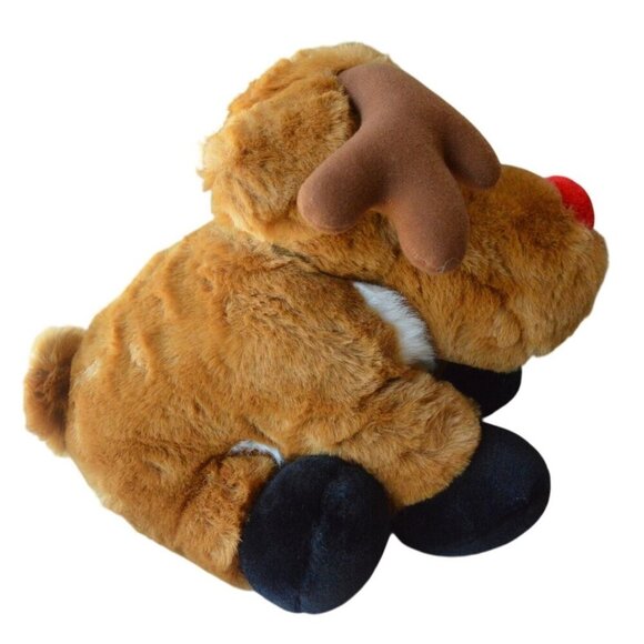 Vintage Fairview 1993 JC Penney Christmas Collection Large Reindeer Plush Toy - Picture 6 of 9